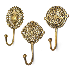 Excellent Quality Brass <b>Hook</b> Hanger Luxury Modern Home Interior Door <b>Bathroom</b> Wall Handicrafts Hot Sale - Product Image 6