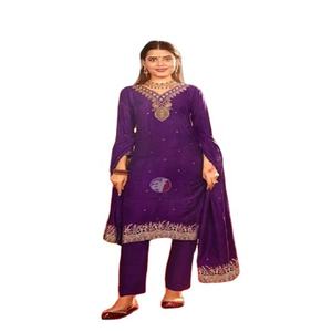 Kurti ชุดเดรสอินเดียสำหรับงานแต่งงานทุกโอกาสดีไซน์ล่าสุด - Product Image 1