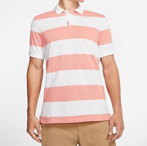 Polo con forro a rayas para hombre, camisetas deportivas personalizadas de calidad, estampadas - Product Image 1