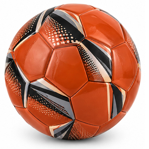 Ballon de football en cuir PU de haute qualité, taille 5, personnalisé, pour entraînement et match, imperméable, cousu à la main, ballons de football sportifs - Product Image 2