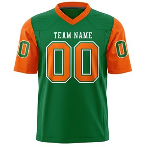 Camiseta de Fútbol Americano Unisex Sublimada Personalizada, 100% Algodón Transpirable, con Logotipo Frontal - Personalización de Camisetas - Product Image 6