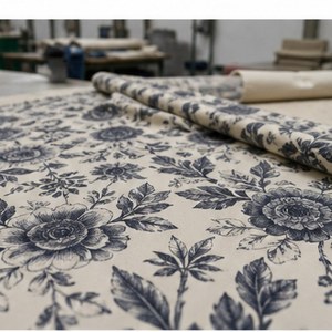 Indian Supplier Custom Design Cotton Twill Printed <b>Fabric</b> Soft Finish Textile For Fashion Garments And Clothing Brands for Sale - Product Image 1