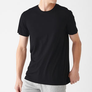 Camiseta OEM extragrande de 180 g/m², al por mayor, personalizada, 100 % algodón, tela Oxford, cuello redondo, con logotipo impreso en serigrafía. - Product Image 3