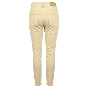 Vaqueros casuales de mujer de tiro medio, de cinco bolsillos, de pierna recta, teñidos, lavables, transpirables, de longitud completa, 6.78 oz, para primavera y verano - Product Image 2