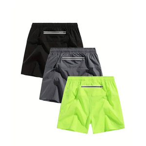 Pantalones Cortos Deportivos para Hombre, Marca Privada, Transpirables, de Secado Rápido, de Lona, para Entrenamiento, Fitness, Running, en Venta - Product Image 2