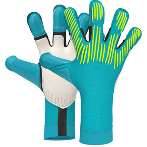 Nuevos Guantes de Portero de Fútbol Profesionales de Cuero, Engrosados, Resistentes al Desgaste, Antideslizantes, con Protección para los Dedos - Product Image 1