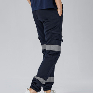 OEM Workwear High Quality <b>Black</b> Polyester Safety <b>Work</b> <b>Pants</b> for Men Customized Hi Vis Reflective with Customized Logo - Product Image 2