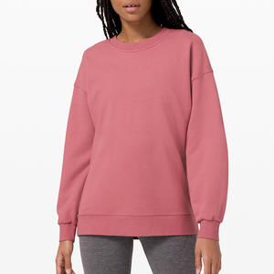 Sudadera Exclusiva de Moda para Mujer, 100% Algodón, con Capucha, Manga Larga, Diseño Personalizado, Venta al Por Mayor, Ecológica, Cuello Redondo, Informal - Product Image 1