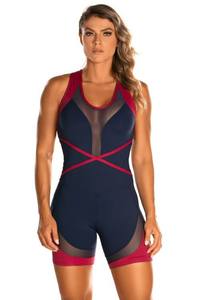 Combinaison de yoga sans dos de haute qualité pour femme, combinaison de sport moulante pour femme avec design froncé aux fesses - Product Image 4