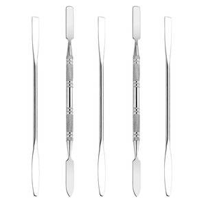 Morje Surgical Stainless Steel <b>Nail</b> Cuticle Pusher Tool Set Double Head Flat Reusable Manicure <b>Kit</b> - Product Image 4