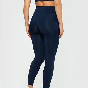 Nouvel Arrivage – Tenue de Sport Femme Taille Mi-Haute avec Poches Latérales, Séchage Rapide, Extensible – Vente Chaude en Gros, Personnalisable - Product Image 3