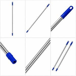 MKTC MKTC103 Premium Quality OEM Custom Metal <b>Mop</b> Handle | Heavy Duty Steel/Aluminum | Powder Coated Floor <b>Cleaning</b> - Product Image 5