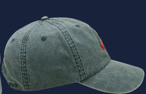 High Quality Luxury Unisex Adjustable Cap Buckle Cotton Custom Embroidery Logo <b>Leaf</b>/Dot Outdoor Design Waterproof 6 Panel - Product Image 2