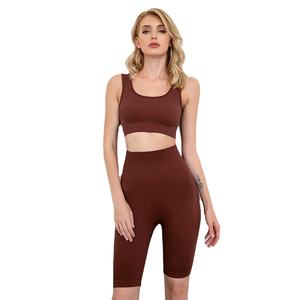 Soutien-gorge de sport pour femmes, Logo personnalisé, grande taille, entraînement, course à pied, Fitness, sans couture, Yoga - Product Image 1