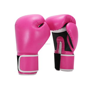 Gants de boxe fitness en cuir PU, gants de kickboxing cardio, équipement sportif professionnel, logo personnalisé, équipement de boxe aérobie - Product Image 4