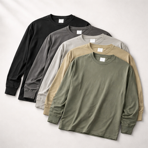 Sweat-shirt homme de haute qualité, brodé, décontracté, en coton French Terry, manches longues, col rond, sweat-shirt homme automne 330 g/m², vente en gros - Product Image 3