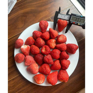 Fresas Liofilizadas Enteras, Snack Saludable para Niños, Lonchera, Fruta Crujiente Pura, Envasado al Vacío, Venta Directa de Fábrica - Product Image 5