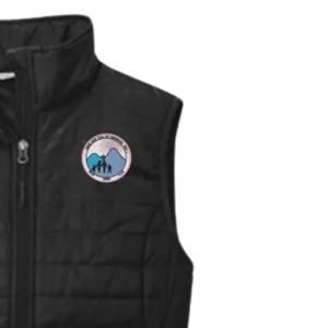 Jack and Jill <b>Ladies</b> Black Packable Puffer Vest <b>Lightweight</b> Quilted Sleeveless Travel Outdoor <b>Jacket</b> Womens Wear - Product Image 4