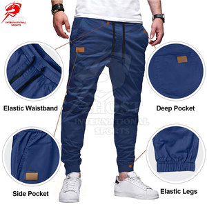 Pantalon de survêtement pour homme, doux et de qualité supérieure, coupe confortable, léger, design flexible, usage quotidien, élégant pour une tenue décontractée - Product Image 4