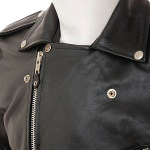 Veste en toile et cuir pour homme, style streetwear, coupe classique, imperméable, coupe-vent, respirante, séchage rapide, écologique, saison hivernale - Product Image 5