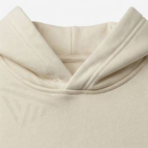 Premium <b>Men</b> <b>Cropped</b> Hoodie Oversized Fleece Custom Customized Colors Polyester Cotton Winter Wear Heavyweight Wholesale <b>Tops</b> - Product Image 4