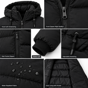 Chaqueta acolchada personalizada, chaqueta de invierno, chaqueta acolchada con relleno personalizado |   Fabricante OEM al por Mayor - Product Image 6