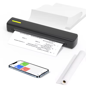 Impresora portátil Sudex C80 A4, impresora térmica inalámbrica de 200/300DPI sin tinta con Bluetooth para teléfonos inteligentes Android e iOS - Product Image 4