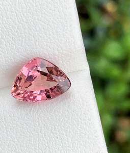 Turmalina rosa natural de forma elegante facetada, piedra preciosa suelta para la elaboración de joyería fina, piedra de cristal. - Product Image 4