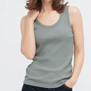 Women Tank <b>Top</b> Customizable Premium Active Stretch Sports Cami Crop <b>Top</b> Front for Women Fitness Gym Activewear OEM Service - Product Image 5