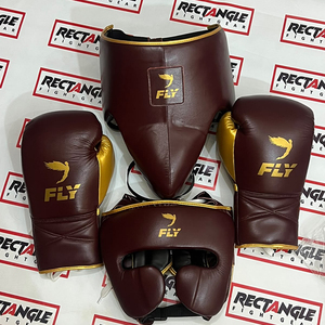 Training Fly <b>Boxing</b> <b>Set</b> Fight Kit MMA Gear <b>Sparring</b> Equipment Punch Gloves Head Guard Groin Protector Kickboxing Training - Product Image 4