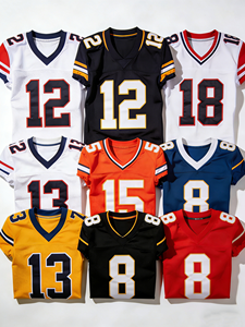 Camiseta Retro de Fútbol para Hombre, Uniforme Deportivo con Logotipo Personalizado, Camisetas de Fútbol Vintage - Product Image 6