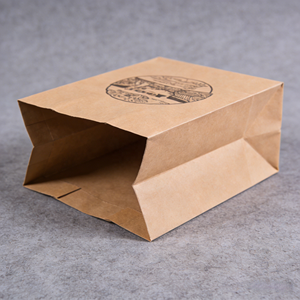 Bolsa de Papel Glassine Encerado Mini, Grado Alimenticio, Antigrasa, Autosellable, para Sándwiches, con Asa de Cuerda de Algodón, Impresión Digital Clásica - Product Image 1