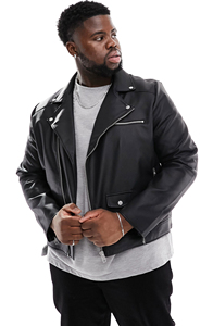 Veste de motard en cuir véritable pour homme, manteau en peau de mouton véritable, vêtements de moto, veste bomber décontractée, vêtements chauds d'hiver, vêtements de mode - Product Image 5