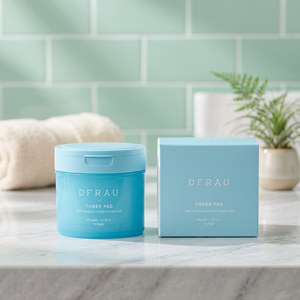 แผ่นสำลีขนาดใหญ่ DFRAU 2-in-1 เป็นมิตรต่อสิ่งแวดล้อม ผลิตภัณฑ์บำรุงผิวแบบเกาหลี แผ่นโทนเนอร์จากธรรมชาติ - Product Image 3