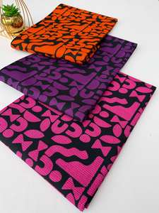 Telas de mezcla de algodón Ankara y estampado de cera africana de moda 2025 para vestidos de mujer y ropa para niños Etiopía - Product Image 2