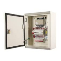 Boîtier de distribution électrique étanche en métal GEMI 012 SPN série DB IP54, 4/6/8/12/16/18 voies, type DC, pour disjoncteurs MCB