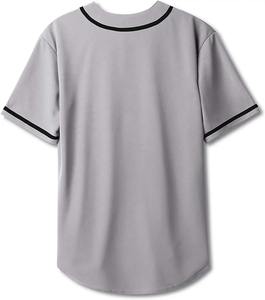 Mens Baseball Inspired Jersey Short Sleeve <b>Athletic</b> Casual Top Urban Sports Style Everyday Outfit Modern Fit - Product Image 5