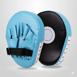 แผ่นโฟกัสแพดสำหรับฝึกซ้อมมวยแบบแบน พร้อมด้ามจับที่สะดวกสบาย - Product Image 1