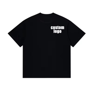 Camiseta de Cuello Redondo Unisex, Talla Grande, Transpirable, 100% Algodón, Manga Corta, Personalizable con Serigrafía, Logotipo Personalizado, Ropa Urbana, Camiseta para Hombre - Product Image 1