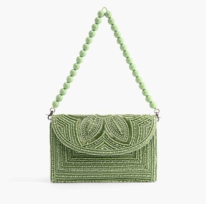 Luxury <b>Seed</b> Beaded <b>Storage</b> Bag Shoulder Bag Women Abstract Beaded Handbag Fashion Purse Evening Tote Designer Crossbody Gift Bag - Product Image 1