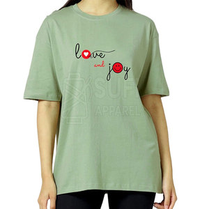 T-shirts amples pour femmes, style streetwear décontracté tendance, grande taille, pour les activités quotidiennes en plein air, tissu en coton de haute qualité - Product Image 5