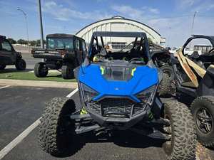 Quad tout-terrain 4x4 Polaris RZR Turbo R Ultimate bleu, 4 temps, prêt à l'exportation - Product Image 2