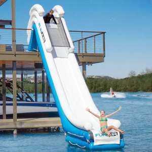 Fabricante THUY LINH Tobogán Acuático Inflable para Barco Muriel, Juguete de PVC para Piscina de Uso Comercial, Capacidad Máxima 500 kg, en Caja - Product Image 3