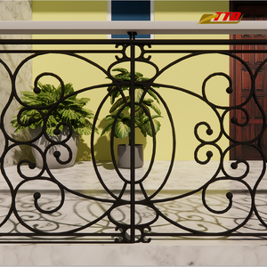 Barandillas Decorativas de Hierro para Balcón: Soluciones de Seguridad Metálicas Resistentes y Elegantes que Complementan la Arquitectura de su Hogar de Lujo - Product Image 3