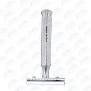 Maquinilla de Afeitar Clásica de Doble Filo, Entrega Rápida, Maquinilla de Afeitar de Triple Hoja con Mango de ABS+TPR, Mango de Bambú Natural, Reutilizable y Cero Desperdicio - Product Image 2