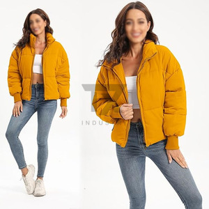 Women's Puffer Jacket Cold Weather Jacket With Full Customization on Trending - Product Image 5