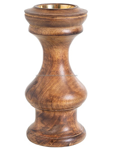 เครื่องจุดธูปไม้อะคาเซียที่ทำด้วยมือกระถางไม้ธรรมชาติสำหรับใช้ทางศาสนาที่วางธูปทำด้วยมือ - Product Image 3