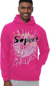 เสื้อฮู้ดลายใยแมงมุมคุณภาพพรีเมียม 1.1 จากคลังสินค้าสหรัฐอเมริกา ลายกราฟิกใยแมงมุมเหมือนจริง - Product Image 4