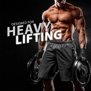 Gants de fitness en cuir pour musculation, demi-doigts, couleur noire, pour l'haltérophilie et l'entraînement en salle de sport, avec sangle de poignet réglable - Product Image 2