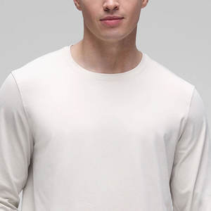 เสื้อโยคะผู้ชายดีไซน์ขายดีที่สุดปี 2026 ออกแบบโลโก้ของคุณเอง คุณภาพพรีเมียม สวมใส่สบาย คอทรงโอ - Product Image 6